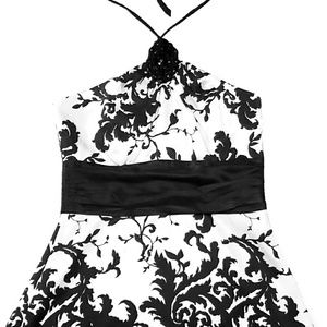 White House Black Market Halter Jeweled Top